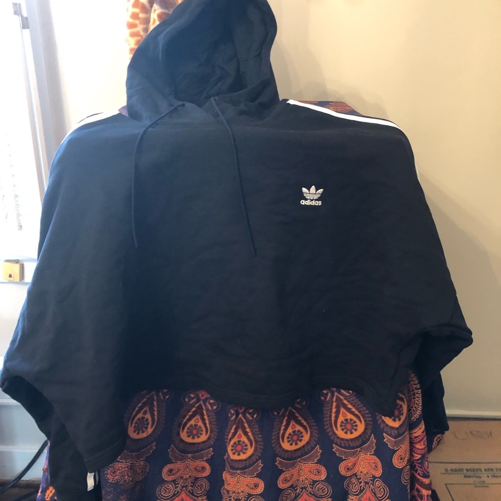 adidas crop hoodie